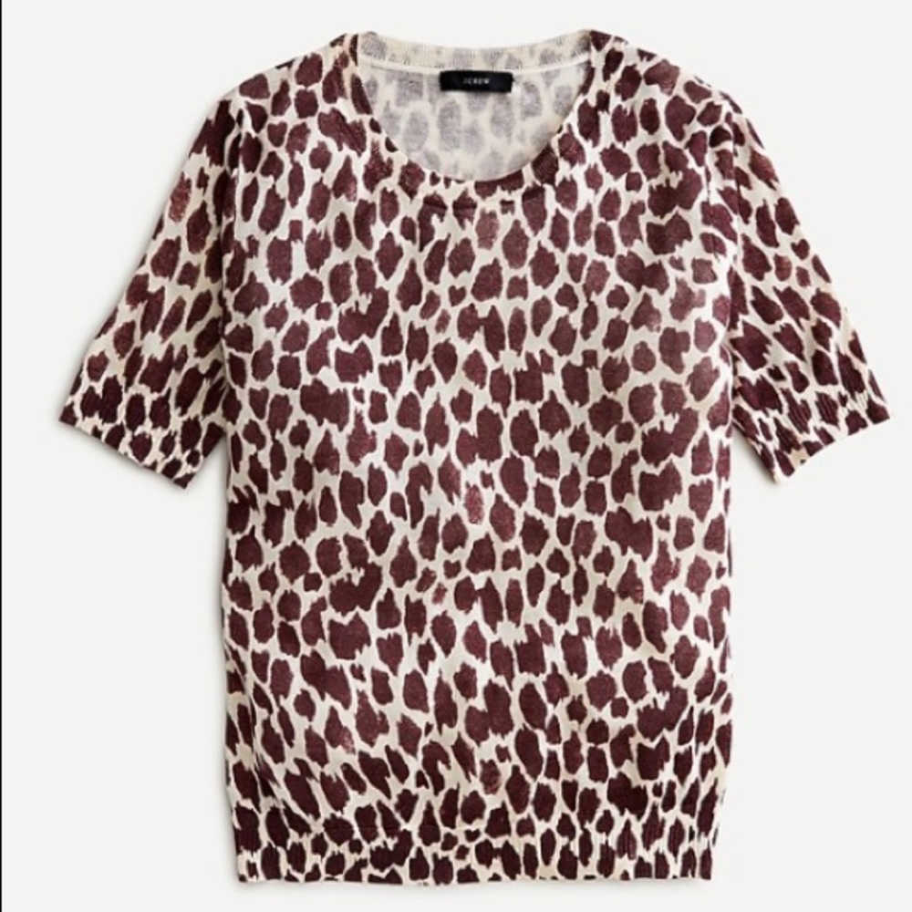 J.Crew short-sleeve sweater